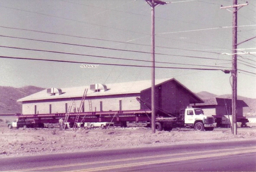 Life Church at South Mountain on Baseline Road during its move in 1985