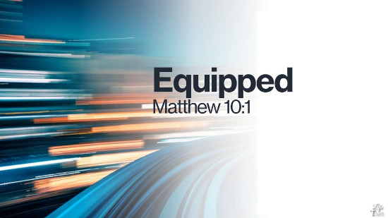 This is a picture with the word Equipped used for the Sunday Morning sermon at Life Church at South Mountain